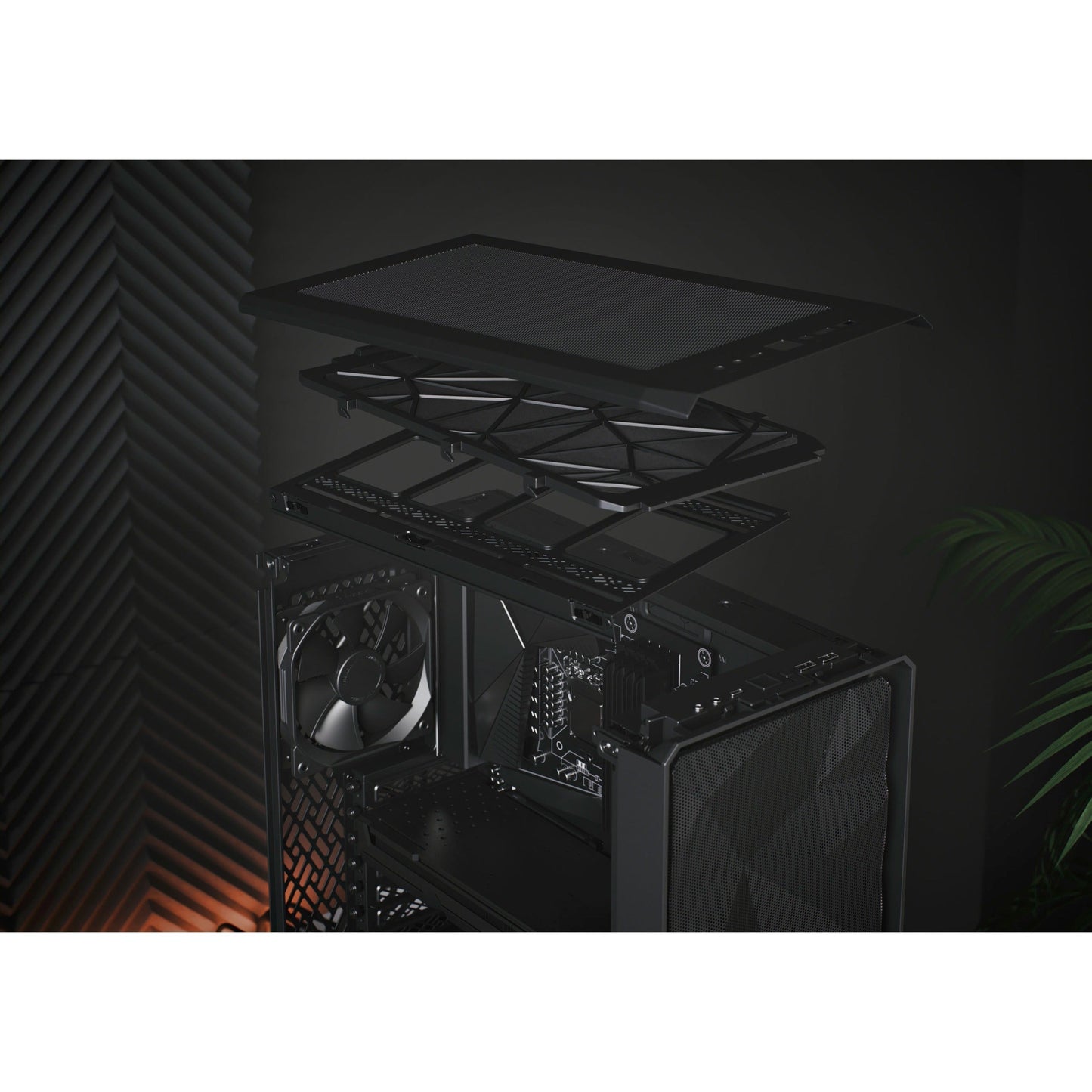 Fractal Design Meshify 2 Compact Black TG Light Tint