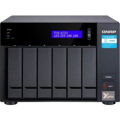 QNAP TVS-672X-i3-8G SAN/NAS Storage System