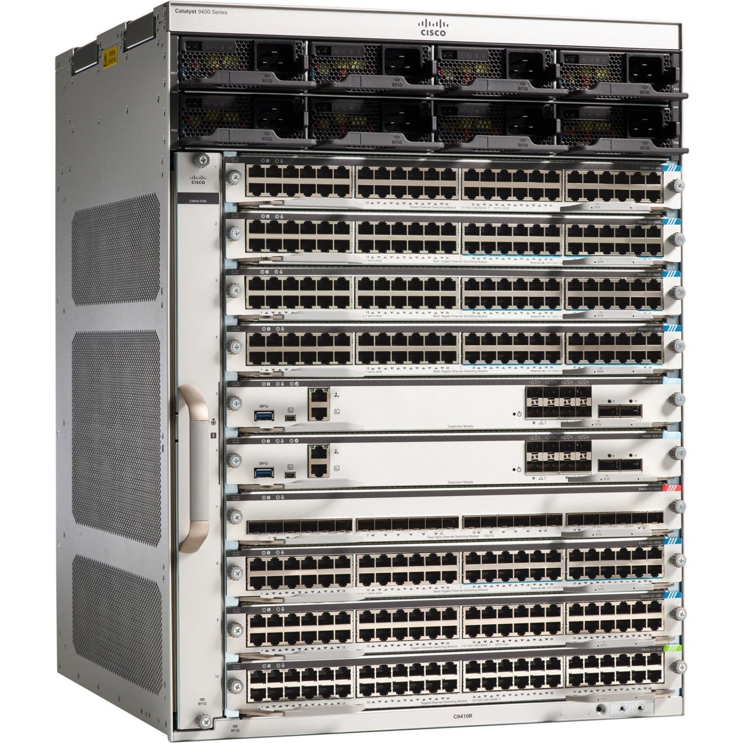 Cisco Catalyst 9400 Series 10 Slot Chassis