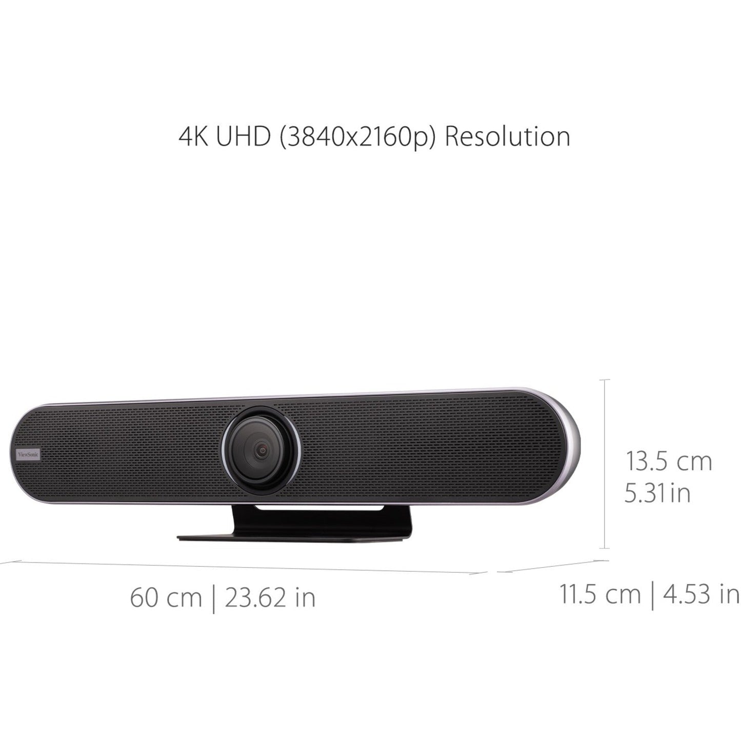 ViewSonic VB-CAM-201 Video Conferencing Camera - 8.5 Megapixel - USB 3.0