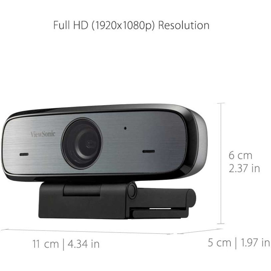 Viewsonic VB-CAM-002 Video Conferencing Camera - 30 fps - Black Silver - Micro USB