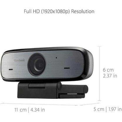 Viewsonic VB-CAM-002 Video Conferencing Camera - 30 fps - Black Silver - Micro USB