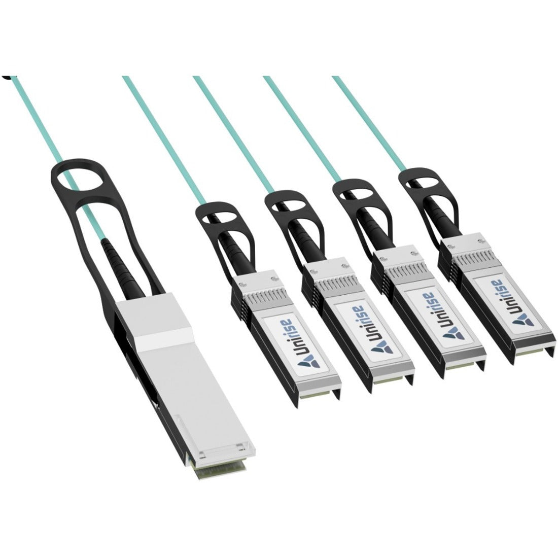 Juniper 40G QSFP+ to 4 SFP+ Active Optical Cable (AOC) Breakout Copper Cable