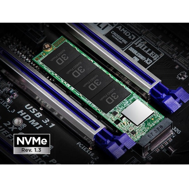 Transcend 112S 512 GB Solid State Drive - M.2 2280 Internal - PCI Express NVMe (PCI Express NVMe 3.0 x4)