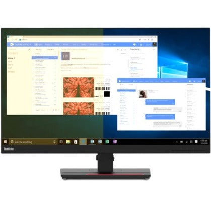 Lenovo ThinkVision T27h-2L 27" WQHD LCD Monitor - 16:9 - Raven Black