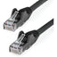 1FT BLACK CAT6 ETHERNET CABLE  