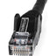 6FT BLACK CAT6 ETHERNET CABLE  