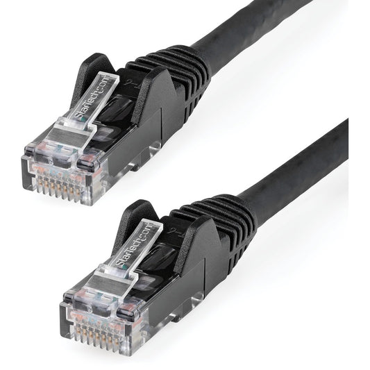 15FT BLACK CAT6 ETHERNET CABLE 