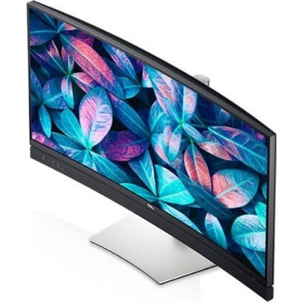 Dell C3422WE 34.1" Webcam WQHD Curved Screen LCD Monitor - 21:9 - Platinum Silver