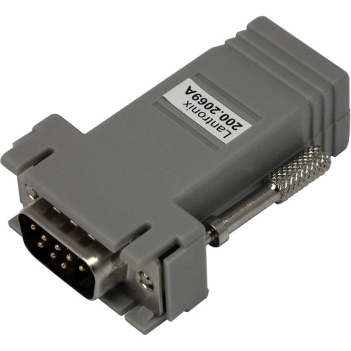 Lantronix Accessory RJ45 To DB9M DCE Adapter SLC EDSxPR EDSxPS connection to DB9F DTE