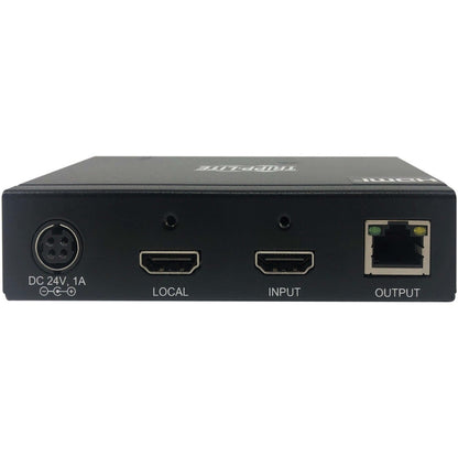 Tripp Lite HDMI over Cat6 Extender Kit Transmitter and Pigtail Receiver 4K 60Hz 4:4:4 PoC HDR HDCP 2.2 230 ft. TAA