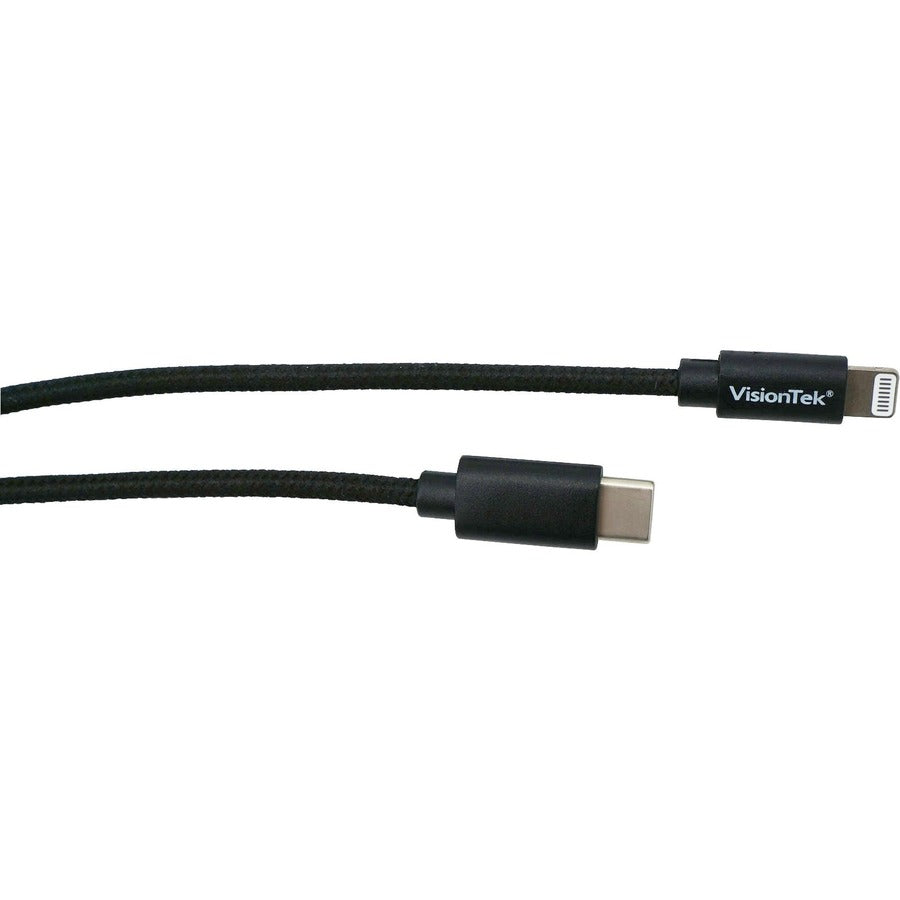 VisionTek Lightning to USB .25 Meter Cable