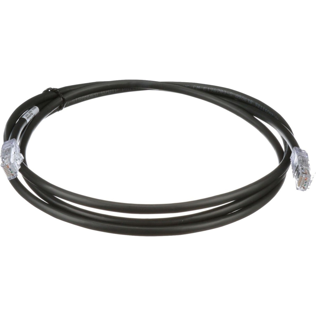 PanNet Patch Cord 24 AWG Cat. 6A RJ45 3 ft. Black