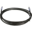 3FT BLACK CAT6A 10GB/S UTP PC  
