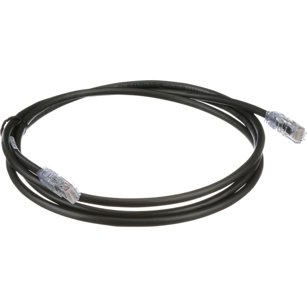 PanNet Patch Cord 24 AWG Cat. 6A RJ45 3 ft. Black