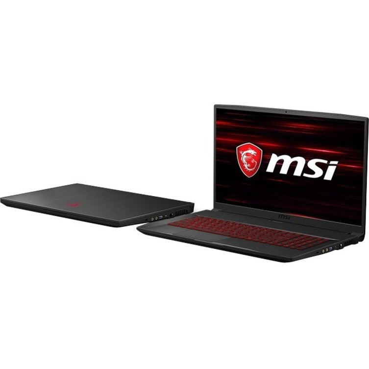 MSI GF75 THIN GF75 THIN 10SCXR-617 17.3" Gaming Notebook - Full HD - 1920 x 1080 - Intel Core i5 10th Gen i5-10300H 2.50 GHz - 8 GB Total RAM - 512 GB SSD - Aluminum Black