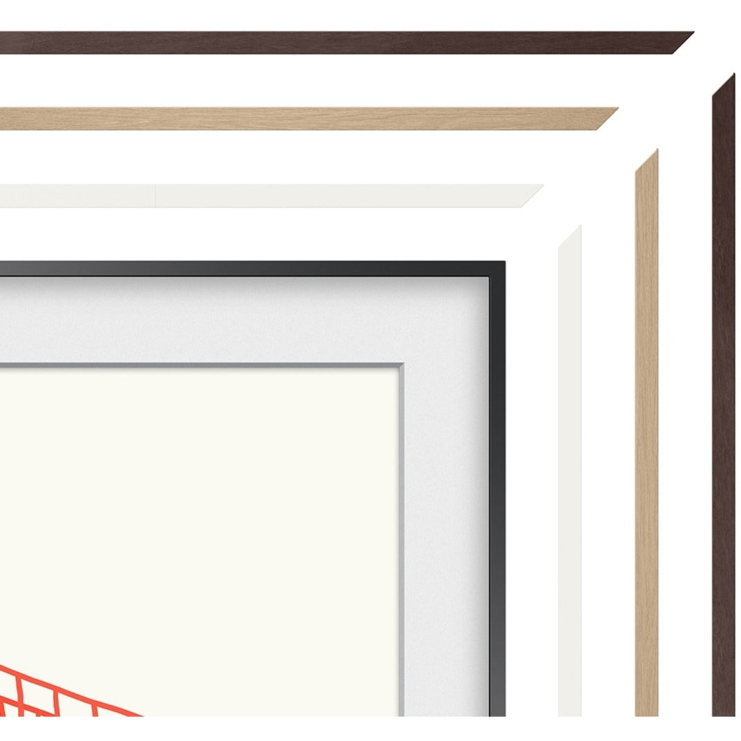 Samsung (2021) 43" The Frame Customizable Bezel - Modern Teak