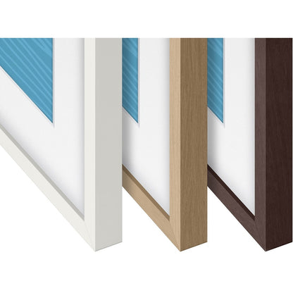 Samsung (2021) 65" The Frame Customizable Bezel - Modern Teak