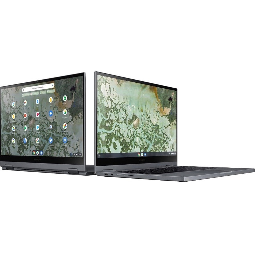 Samsung Galaxy Chromebook 2 XE530QDA-KB1US 13.3" Touchscreen Convertible 2 in 1 Chromebook - Full HD - 1920 x 1080 - Intel Core i3 10th Gen i3-10110U 2.10 GHz - 8 GB Total RAM - 8 GB On-board Memory - 128 GB SSD - Mercury Gray