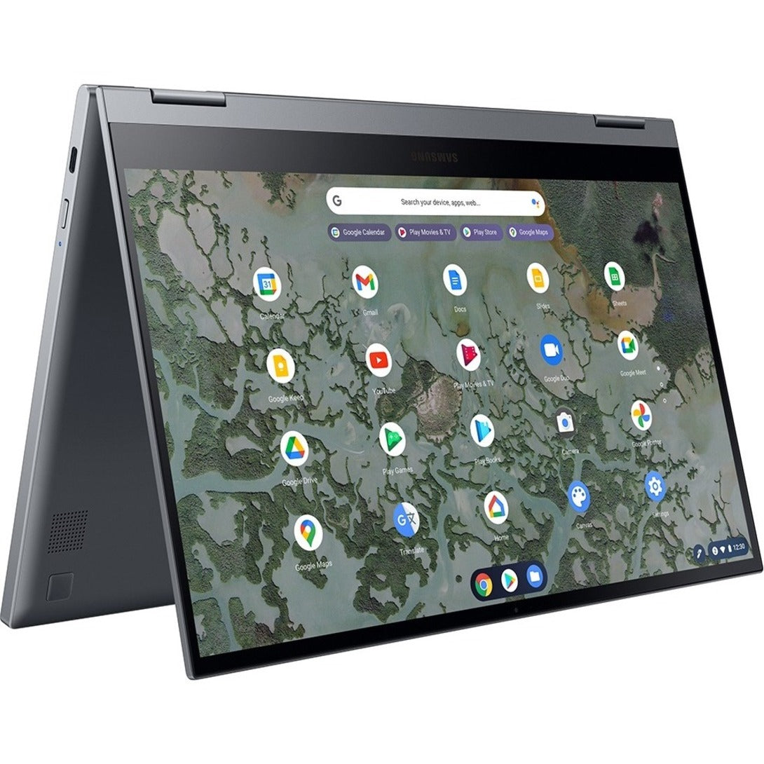 Samsung Galaxy Chromebook 2 XE530QDA-KB1US 13.3" Touchscreen Convertible 2 in 1 Chromebook - Full HD - 1920 x 1080 - Intel Core i3 10th Gen i3-10110U 2.10 GHz - 8 GB Total RAM - 8 GB On-board Memory - 128 GB SSD - Mercury Gray