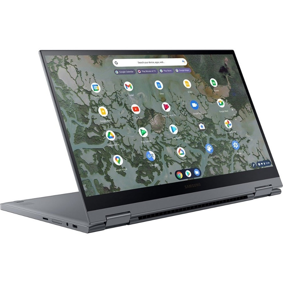 Samsung Galaxy Chromebook 2 XE530QDA-KB1US 13.3" Touchscreen Convertible 2 in 1 Chromebook - Full HD - 1920 x 1080 - Intel Core i3 10th Gen i3-10110U 2.10 GHz - 8 GB Total RAM - 8 GB On-board Memory - 128 GB SSD - Mercury Gray