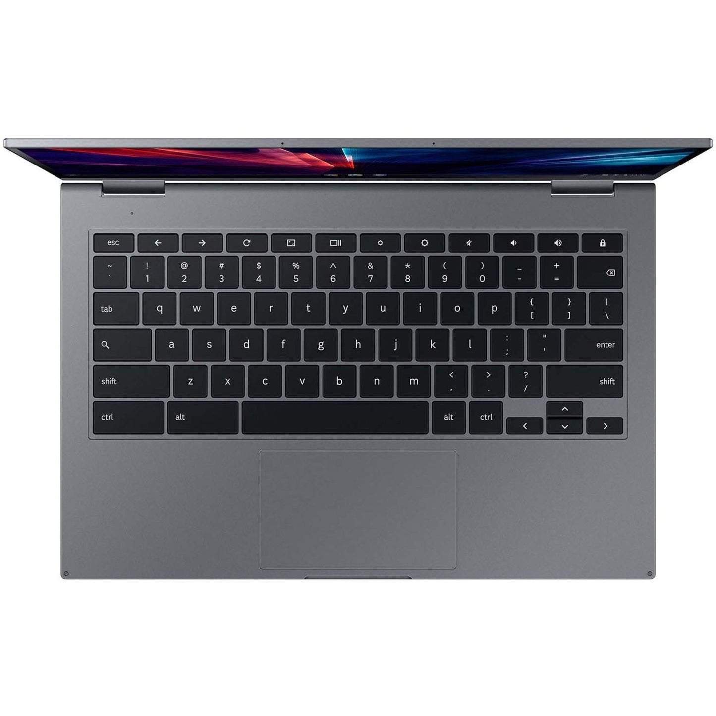 Samsung Galaxy Chromebook 2 XE530QDA-KB1US 13.3" Touchscreen Convertible 2 in 1 Chromebook - Full HD - 1920 x 1080 - Intel Core i3 10th Gen i3-10110U 2.10 GHz - 8 GB Total RAM - 8 GB On-board Memory - 128 GB SSD - Mercury Gray