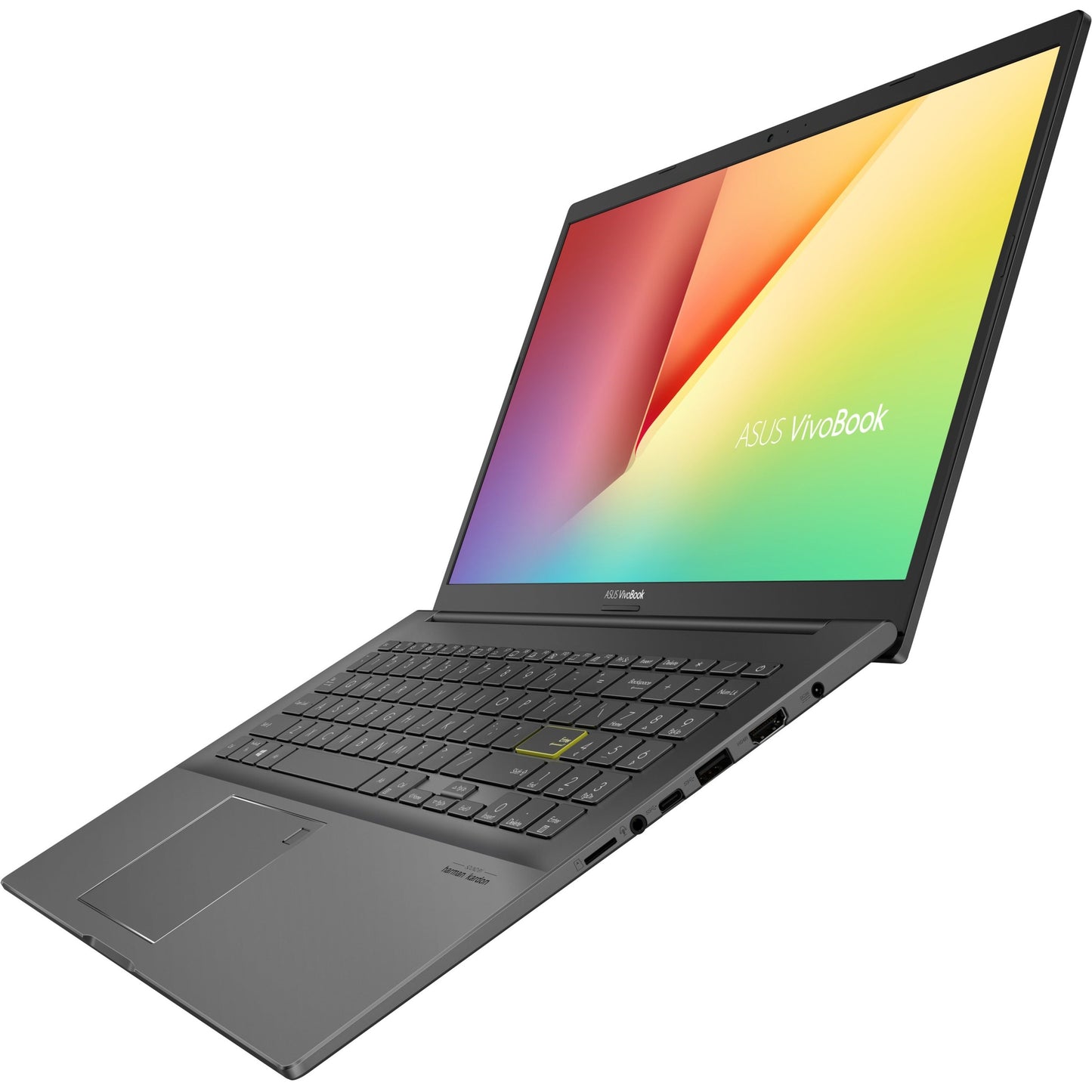 Asus VivoBook S513 S513UA-DS51 15.6" Notebook - Full HD - 1920 x 1080 - AMD Ryzen 5 5500U Hexa-core (6 Core) 2.10 GHz - 8 GB Total RAM - 512 GB SSD - Indie Black