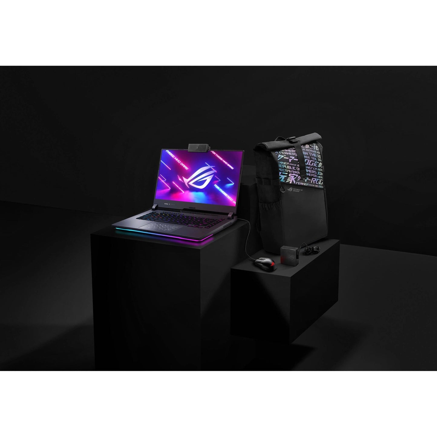 Asus ROG Strix G15 G513 G513QM-ES94 15.6" Gaming Notebook - Full HD - 1920 x 1080 - AMD Ryzen 9 5900HX 3.30 GHz - 16 GB Total RAM - 512 GB SSD - Eclipse Gray