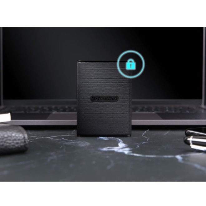 Transcend ESD270C 500 GB Portable Solid State Drive - External - Black