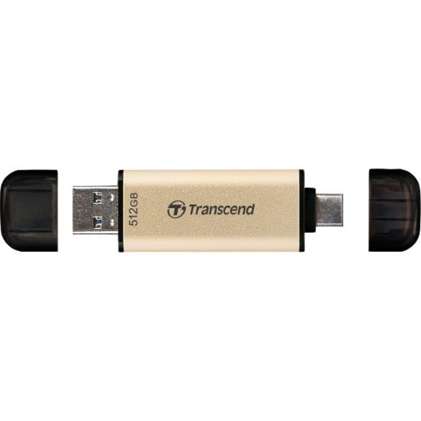 Transcend JetFlash 930C 512GB USB 3.2 Gen 1 (Type A + Type C) Flash Drive