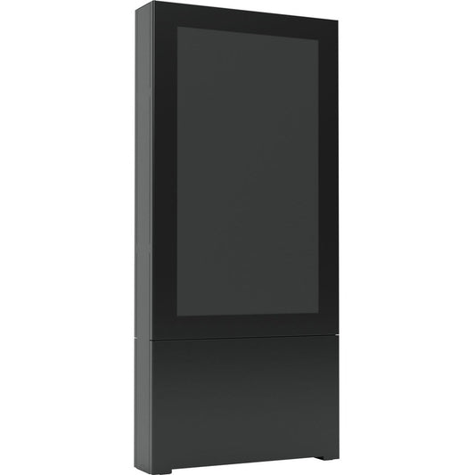 55IN LANDSCAPE WALL KIOSK BLACK