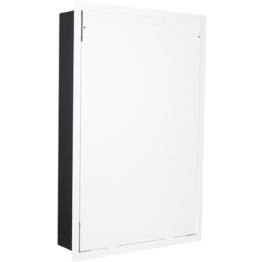 Chief Proximity Extra-Large In-Wall Storage Box with Flange Cover and Lever Lock - Black