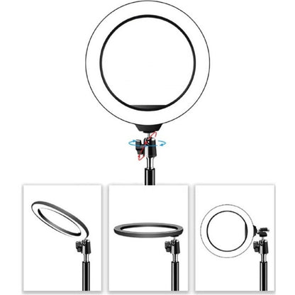 6 LED RING LIGHT W/ MINI TRIPOD