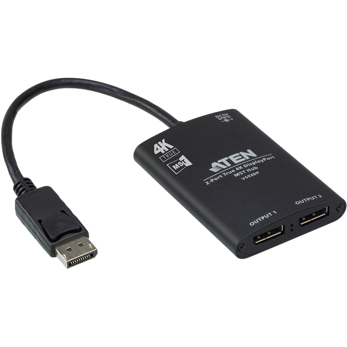 ATEN 2-Port True 4K DisplayPort MST Hub