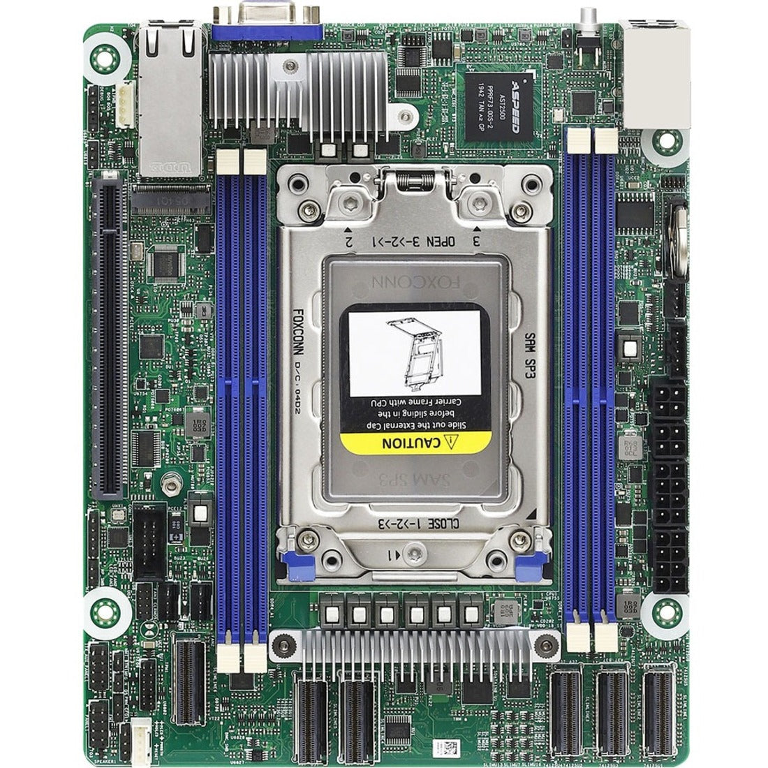 ASRock ROMED4ID-2T Desktop Motherboard - AMD Chipset - Socket SP3 - Proprietary Form Factor