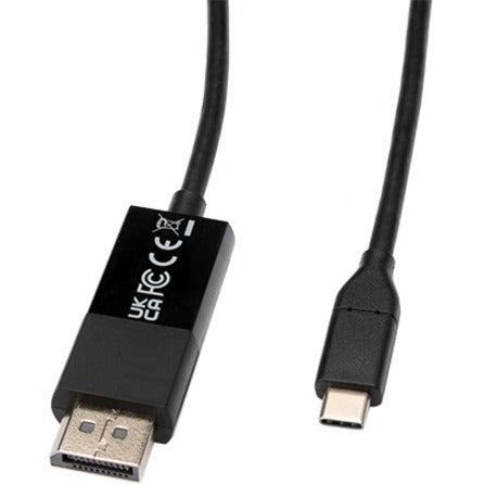 V7 USB-C Male to DisplayPort 1.2 Male 21.6 Gbps 4K UHD