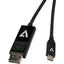 USB-C TO DP 1.2 CABLE 1M BLACK 