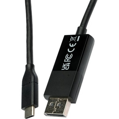 V7 USB-C Male to DisplayPort 1.2 Male 21.6 Gbps 4K UHD