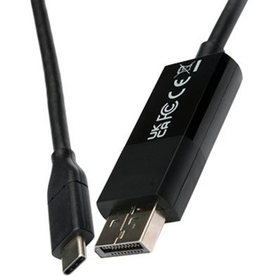 V7 USB-C Male to DisplayPort 1.2 Male 21.6 Gbps 4K UHD