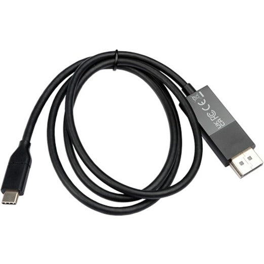 V7 USB-C Male to DisplayPort 1.2 Male 21.6 Gbps 4K UHD