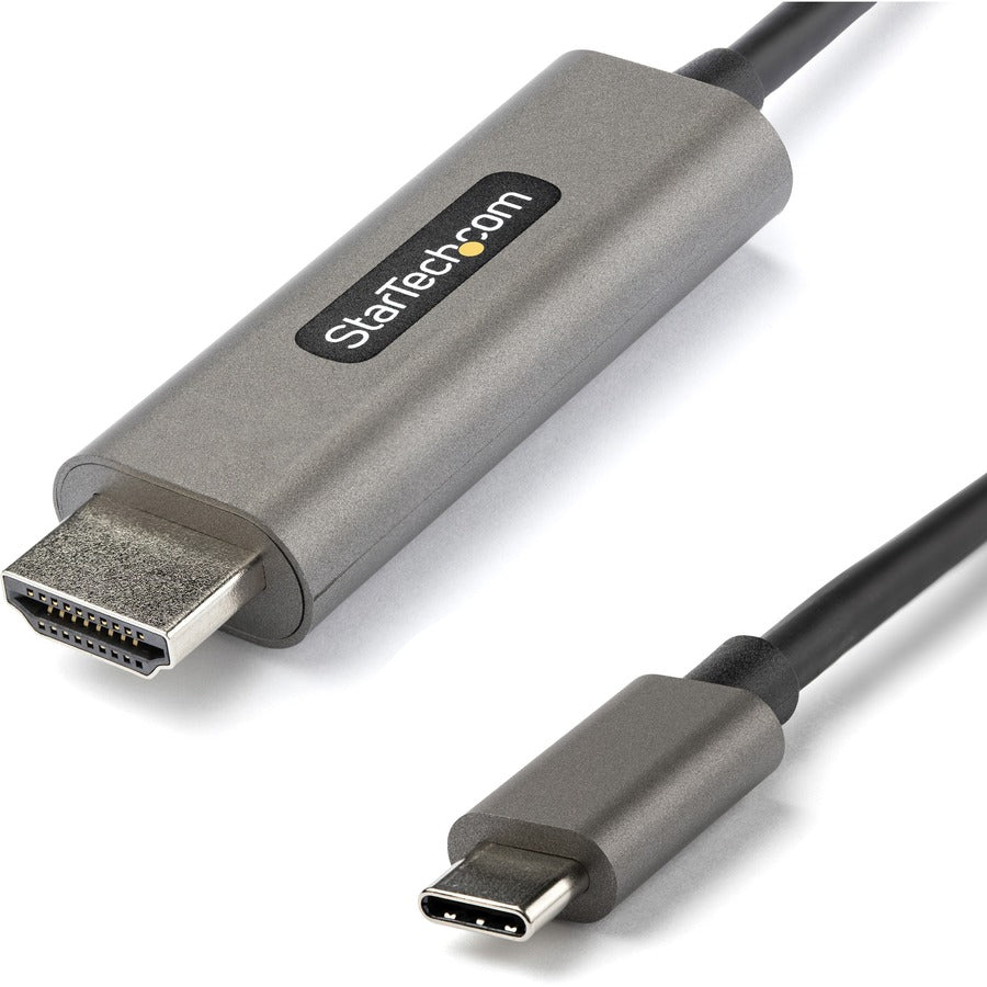 StarTech.com 3ft (1m) USB C to HDMI Cable 4K 60Hz with HDR10 Ultra HD USB Type-C to HDMI 2.0b Video Adapter Cable DP 1.4 Alt Mode HBR3