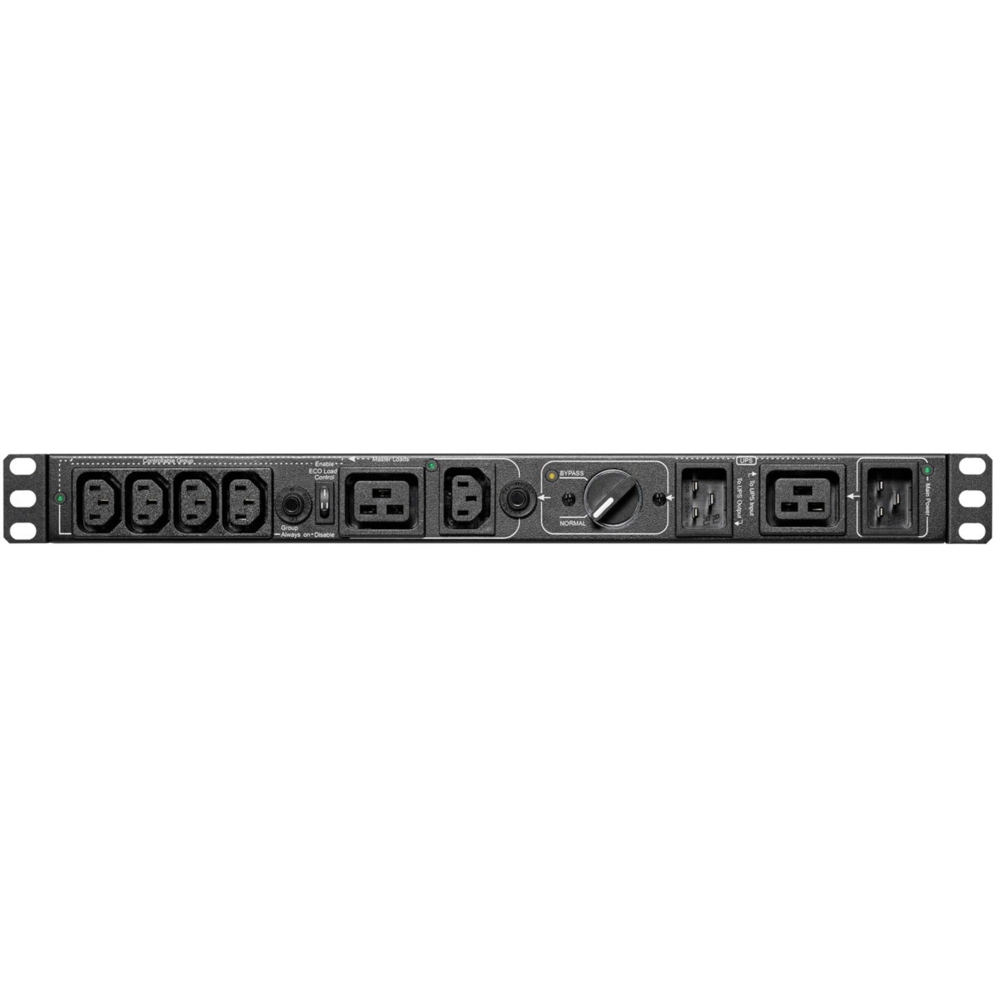 Tripp Lite PDU Hot Swap with Manual ByPass 200-240V 16A 5 C13 2 C20 1URM