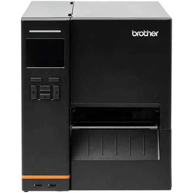 Brother TJ-4420TN Industrial Direct Thermal/Thermal Transfer Printer - Monochrome - Label Print - Ethernet - USB - Serial