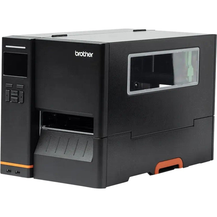 Brother TJ-4520TN Industrial Desktop Direct Thermal/Thermal Transfer Printer - Monochrome - Label Print - Bluetooth