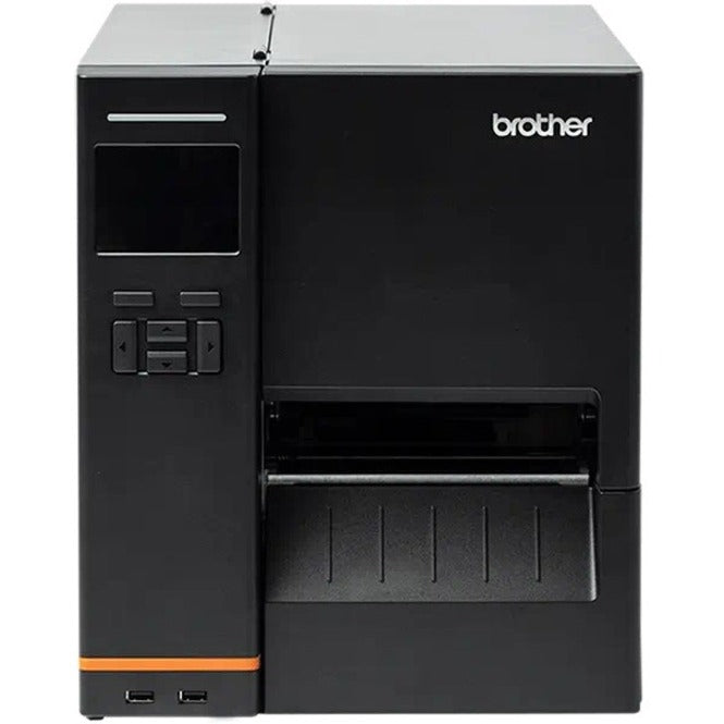 Brother TJ-4520TN Industrial Desktop Direct Thermal/Thermal Transfer Printer - Monochrome - Label Print - Bluetooth