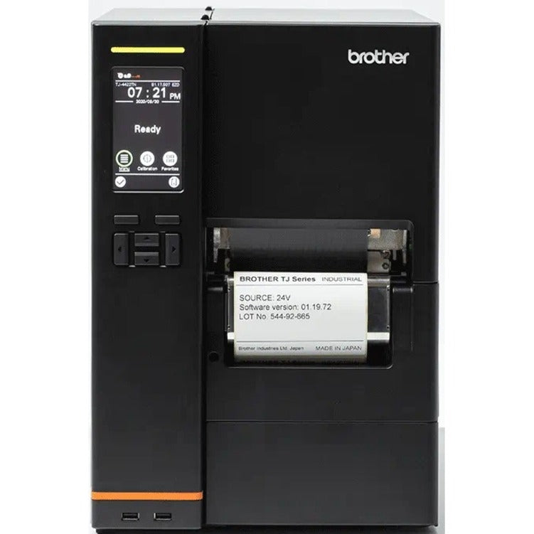 Brother TJ-4422TN Industrial Direct Thermal/Thermal Transfer Printer - Monochrome - Label Print - Ethernet - USB - Serial