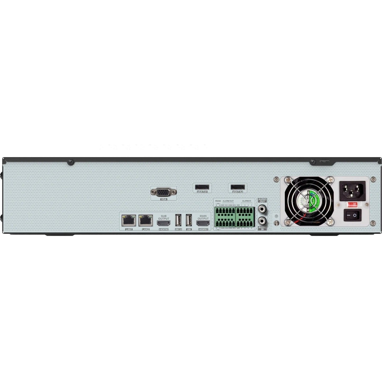 Speco 64 Channel 4K H.265 NVR with Smart Analytics - 32 TB HDD