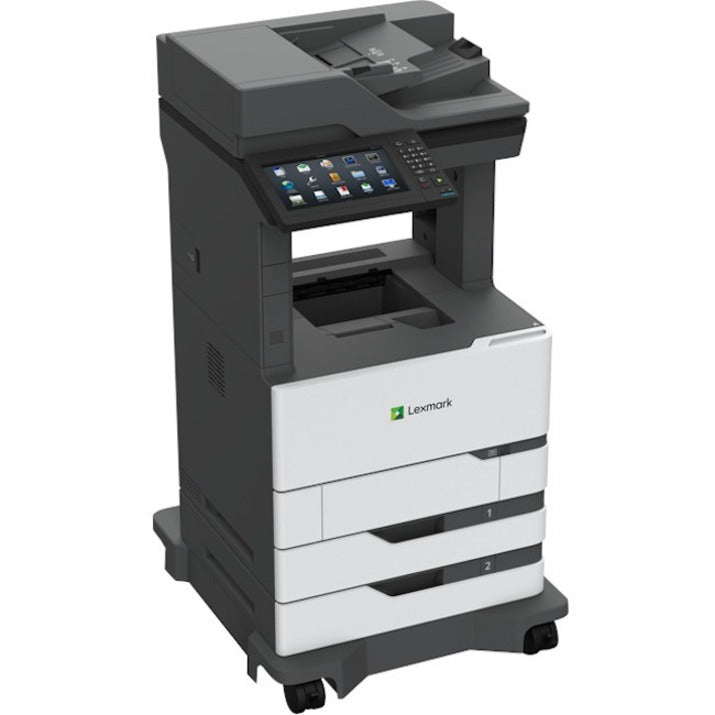 Lexmark MX822adxe Laser Multifunction Printer - Monochrome - TAA Compliant