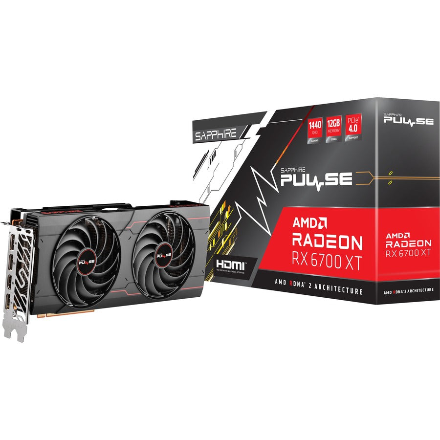 Sapphire AMD Radeon RX 6700 XT Graphic Card - 12 GB GDDR6