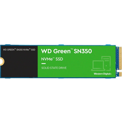 Western Digital Green SN350 WDS240G2G0C 240 GB Solid State Drive - M.2 2280 Internal - PCI Express NVMe (PCI Express NVMe 3.0 x4)